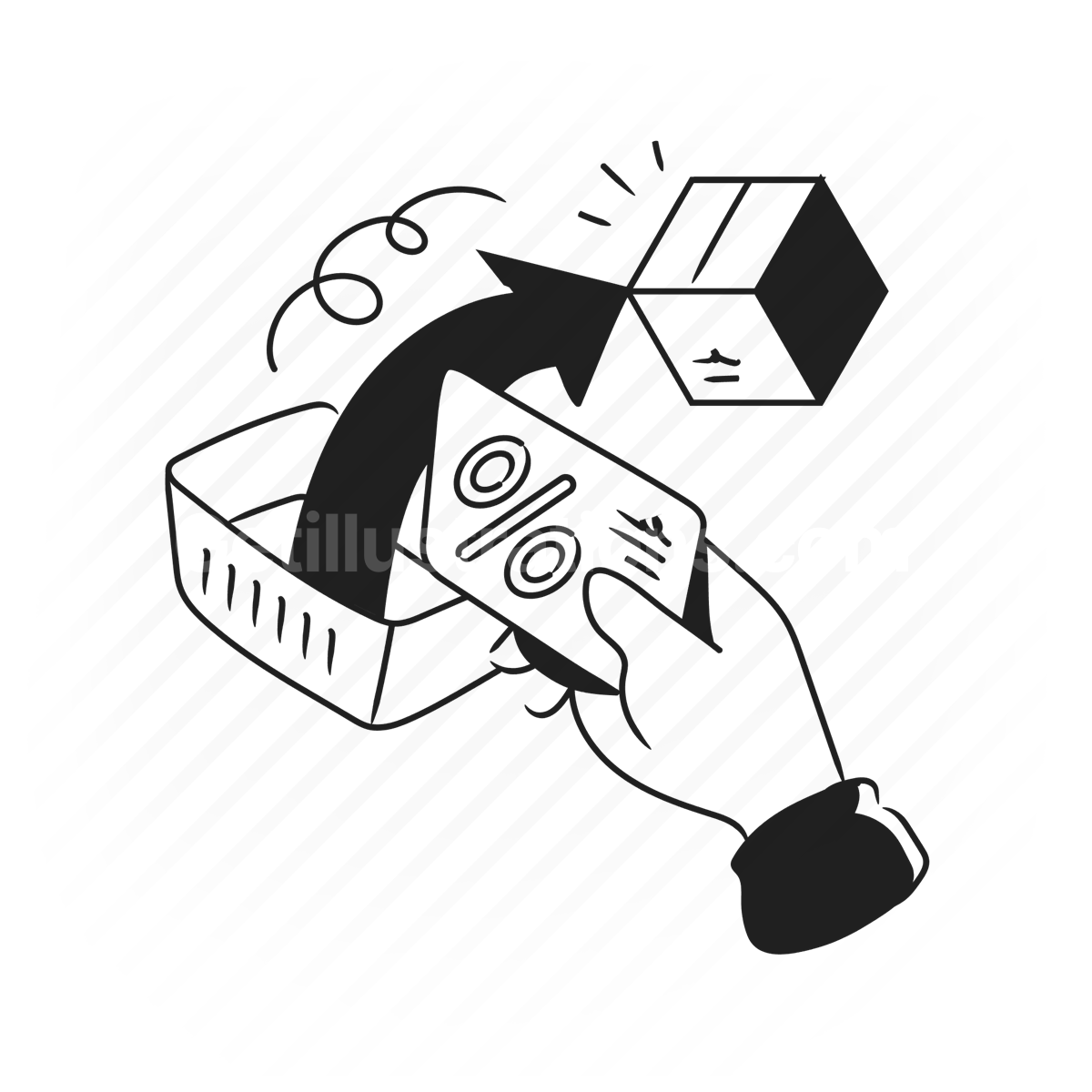Shopping and Retail illustration preview image